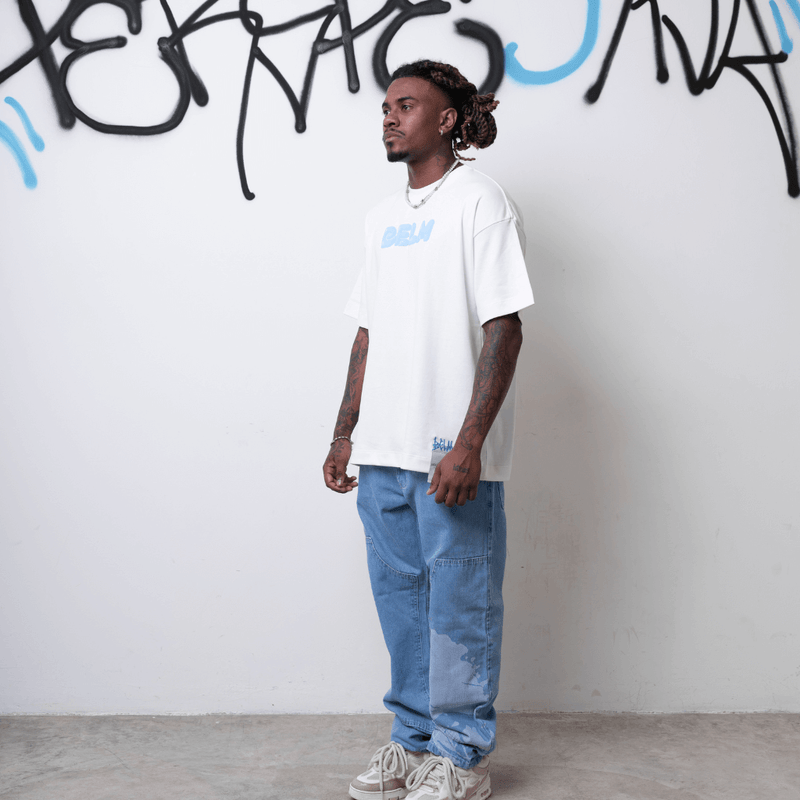 CAMISETA BELM PUFFER OFF-WHITE