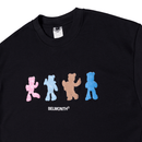 CAMISETA MOOD URSOS PERSPECTIVA PRETA