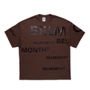CAMISETA FULL PRINT BELMONTH MARROM