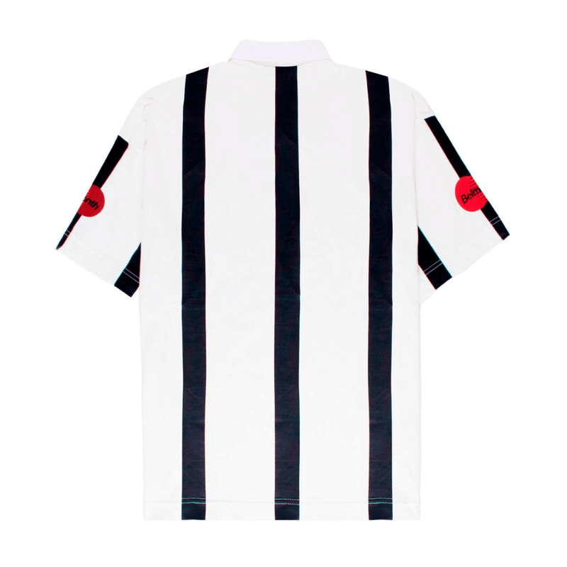 CAMISETA POLO COM LISTRAS