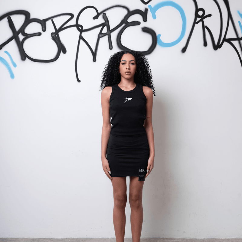 REGATA FEMININA PERSPECTIVA PRETA