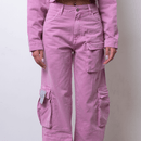 CALÇA JEANS NATH FISCHER ROSA