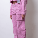 CALÇA JEANS NATH FISCHER ROSA