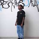 CAMISETA URSOS CITY PUFF PRETA