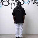 CAMISETA ESCRITA PERSPECTIVA SUBLINHADO PRETA