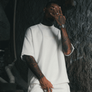 CAMISETA MOLETINHO JW44 OFF WHITE