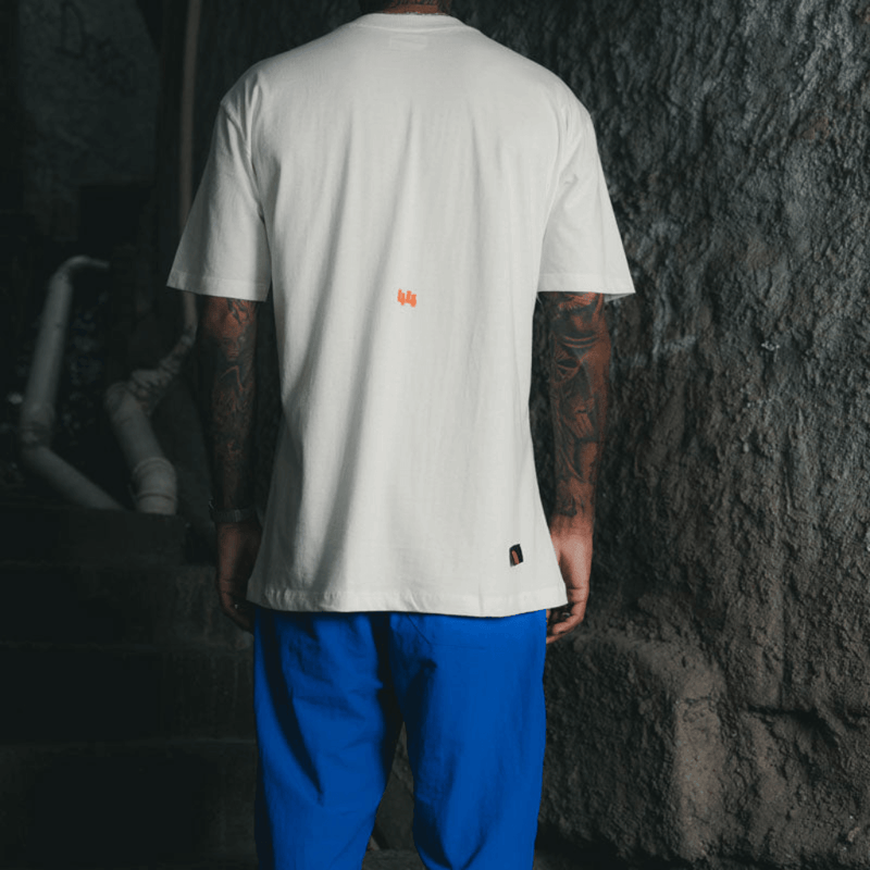 CAMISETA STREETWEAR BANDEIRA BELM OFF WHITE