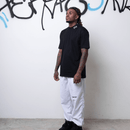 CAMISETA BORDADA NA GOLA BELM PRETA