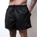 SHORT BELM EMBORRACHADO PRETO