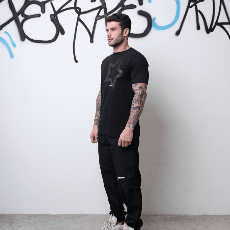 CAMISETA STAR BASIC PRETA