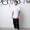 CAMISETA SLIM EMBORRACHADA BRANCA