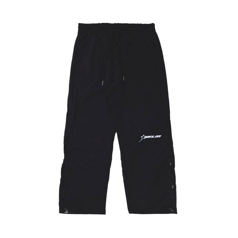 CALÇA TACTEL STARBELM PRETO COM BRANCO
