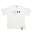 CAMISETA MOOD URSOS PERSPECTIVA OFF-WHITE