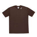 CAMISETA BORDADA NA GOLA BELM MARROM