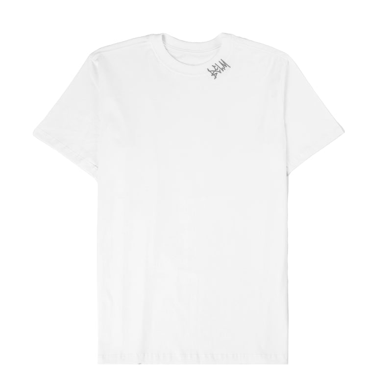 CAMISETA BORDADA NA GOLA BELM OFF-WHITE