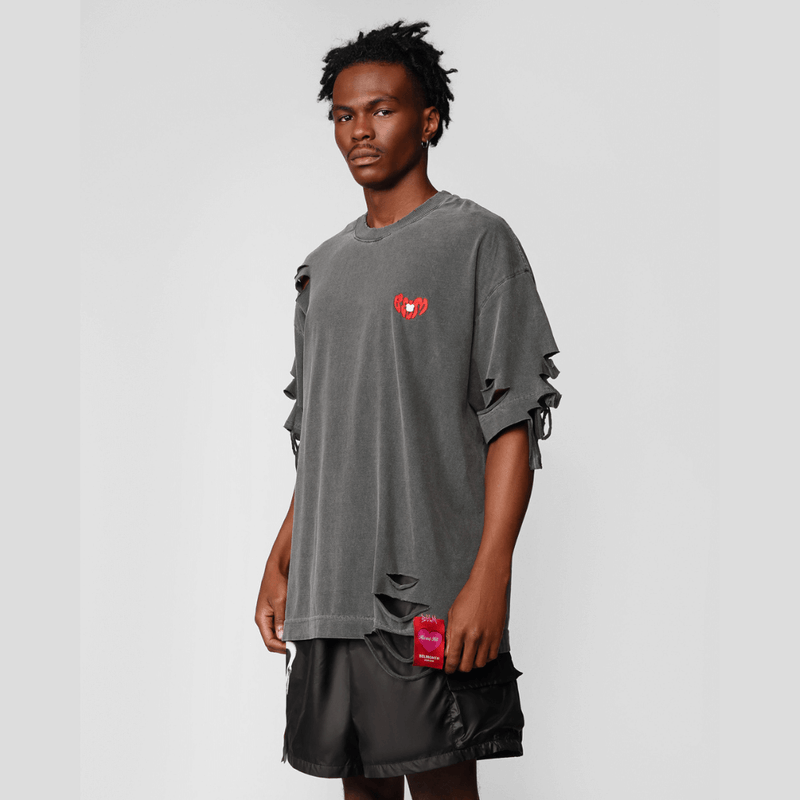 Camiseta Destroyed Modelo Oversized