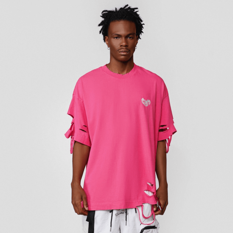 Camiseta Destroyed Modelo Oversized