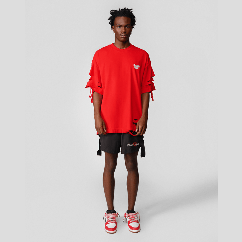 Camiseta Destroyed Modelo Oversized