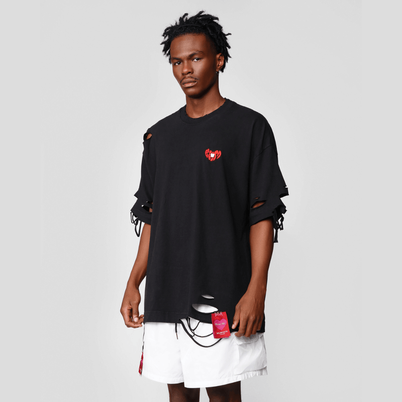 Camiseta Destroyed Modelo Oversized