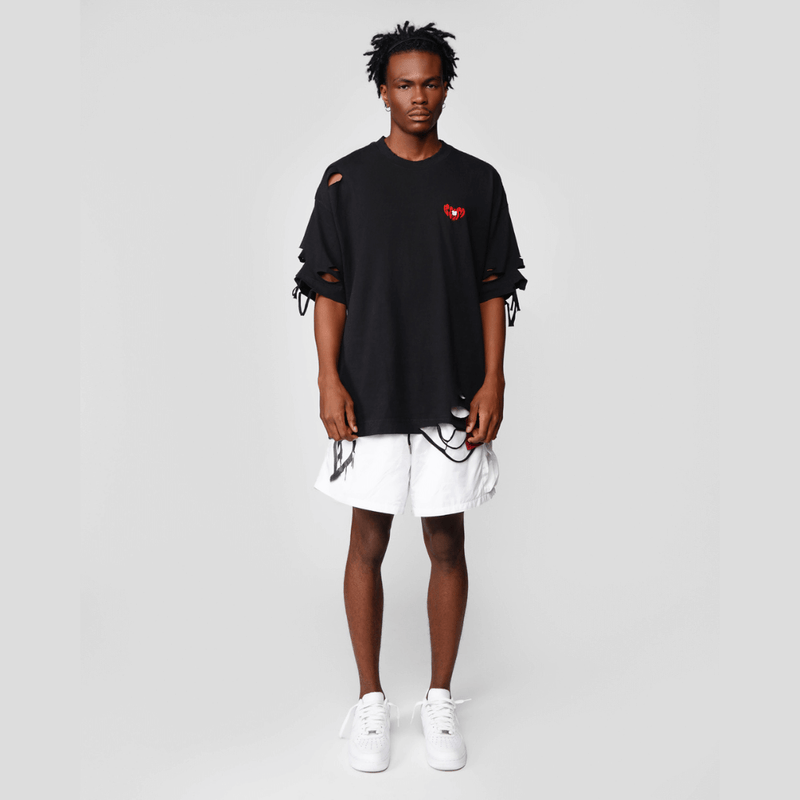 Camiseta Destroyed Modelo Oversized