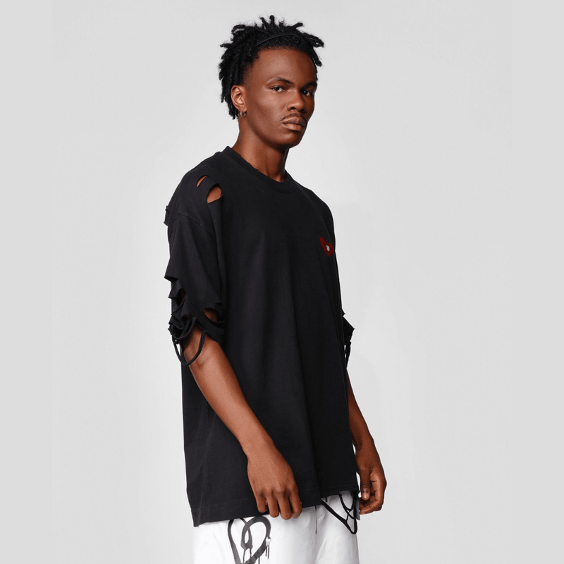 Camiseta Destroyed Modelo Oversized