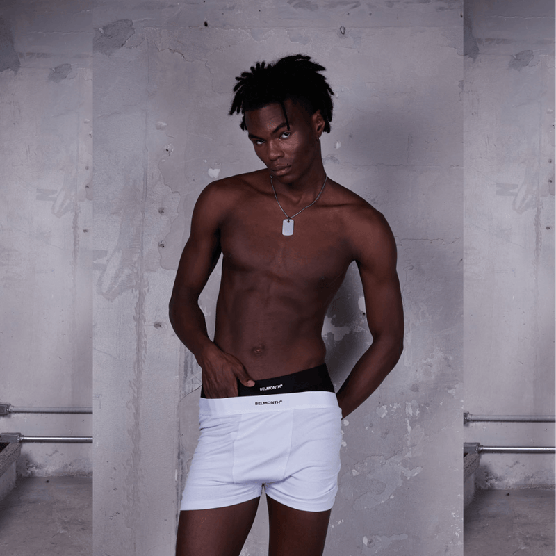 CUECA  LOUNGWEAR BELMONTH BRANCA
