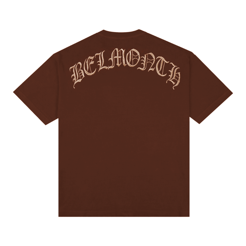 CAMISETA OVERSIZED HUXLEY MARROM