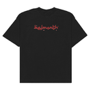 CAMISETA OVERSIZED ARÁBICA PRETA