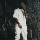 CALÇA MOLETOM STARBELM BRANCO