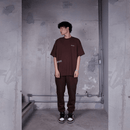 CAMISETA OVERSIZED HUXLEY MARROM