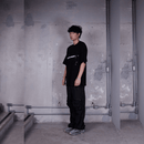 CAMISETA OVERSIZED STARS PRETA