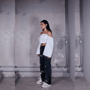 CROPPED SARJA DISTOPIA BRANCO