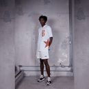 CAMISETA TUBULAR STAR B OFF-WHITE