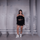 CROPPED SARJA DISTOPIA PRETO