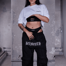 CROPPED OVERSIZED BASIC BRANCO