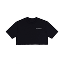 CROPPED OVERSIZED BASIC PRETO