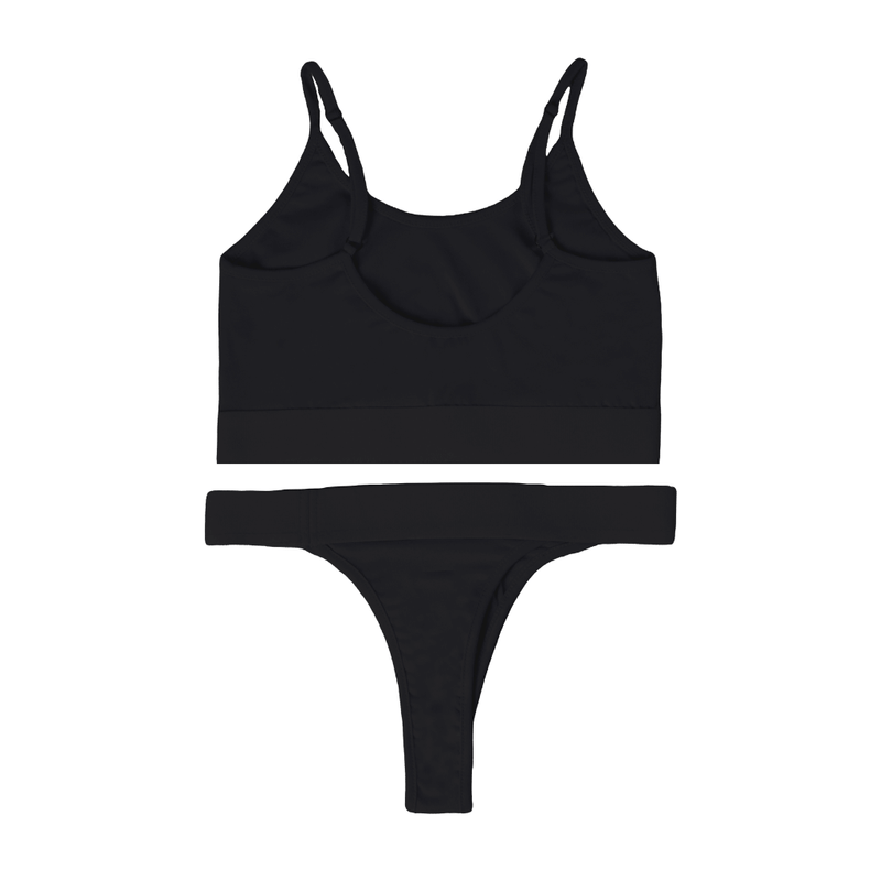 CALCINHA  LOUNGWEAR BELMONTH PRETO
