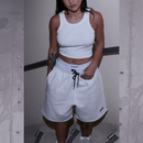 REGATA CROPPED FEMININA BRANCO