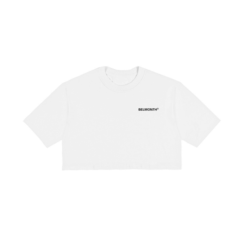 CROPPED OVERSIZED BASIC BRANCO