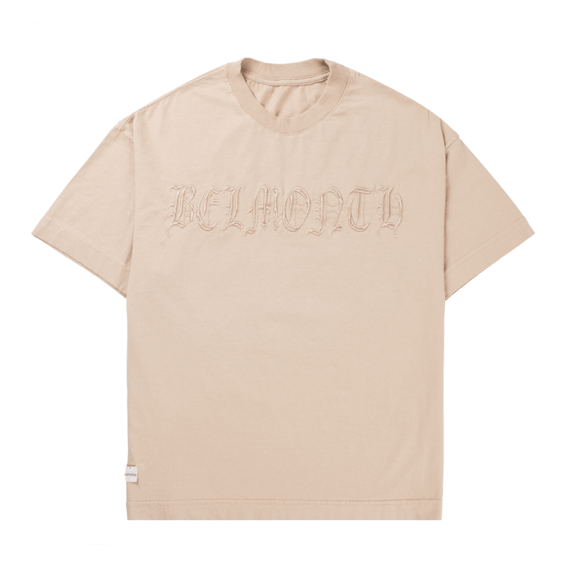 CAMISETA BORDADA DISTOPIA AREIA