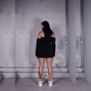 CROPPED SARJA DISTOPIA PRETO