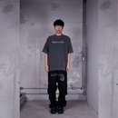 CAMISETA OVERSIZED ARÁBICA CINZA ESTONADO