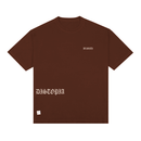 CAMISETA OVERSIZED HUXLEY MARROM