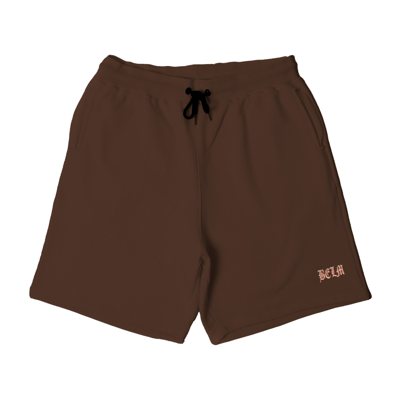 SHORT MOLETOM BELM MARROM