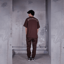 CAMISETA OVERSIZED HUXLEY MARROM