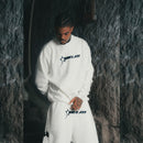 MOLETOM BRANCO MODELAGEM REGULAR