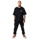 CAMISETA PRETA PERSPECTIVA URSO