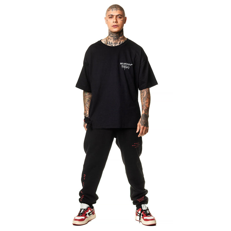 CAMISETA PRETA PERSPECTIVA URSO