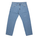 CALÇA JEANS BORDADA PERSPECTIVA